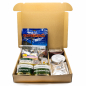 Preview: Individual ration pack, long-term Type 12 – Roast potatoes with egg - Chocolate Cake - liver sausage